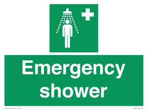 emergency shower